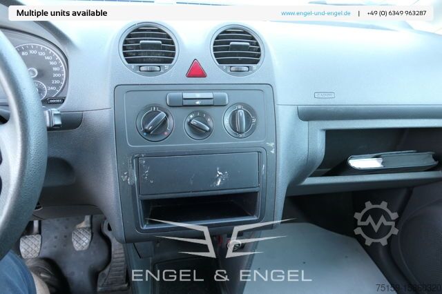 Κλειστό βαν Volkswagen Caddy 2.0 TDI 2-Sitzer EURO-5 PARKTRONIK 6-GANG 2xSCHIEBETÜR CoC