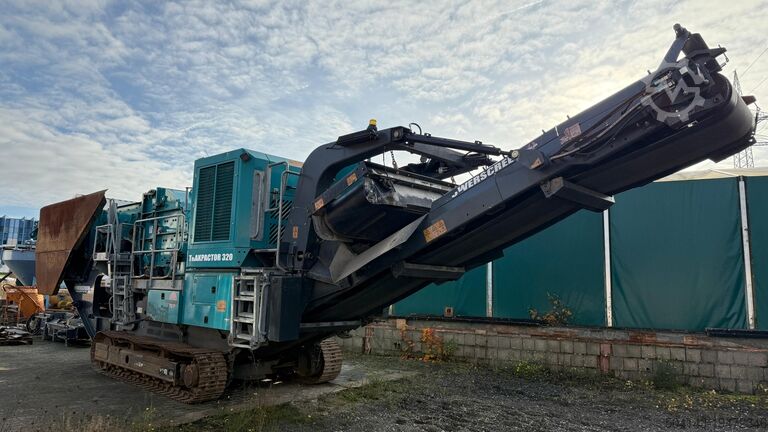 Horizontal Impact Crusher Powerscreen Trakpactor 320