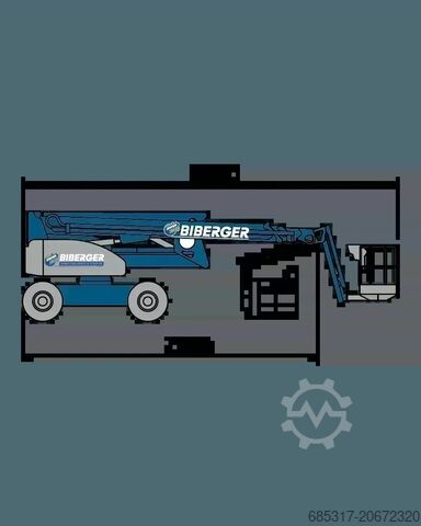 ذراع التطويل المفصلية Niftylift HR 28 Hybrid 4x4