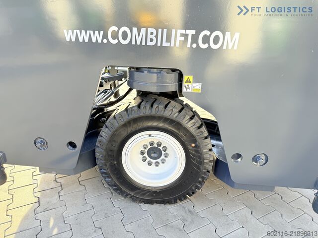 Carretilla retráctil de 4 vías Combilift C4000 GAS TRIPLEX 6900 FREE-LIFT CABIN