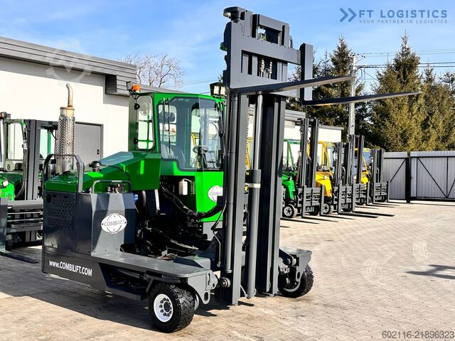 4-vägs gaffeltruck Combilift C4000 / LPG / DUPLEX / 4500MM /FREE LIFT