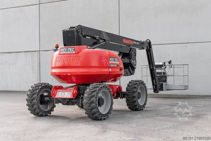 Leddelt teleskopisk arbejdsplatform Manitou 200 ATJ
