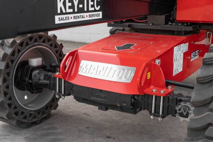 Leddelt teleskopisk arbejdsplatform Manitou 200 ATJ