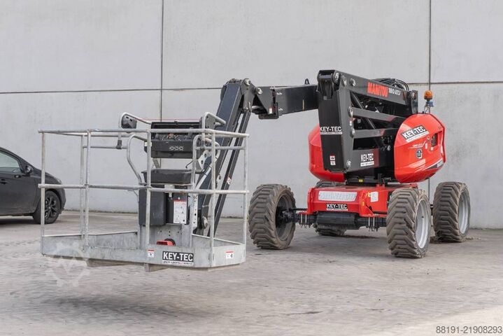 Leddelt teleskopisk arbejdsplatform Manitou 180 ATJ RC
