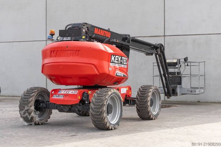 Leddelt teleskopisk arbejdsplatform Manitou 180 ATJ RC