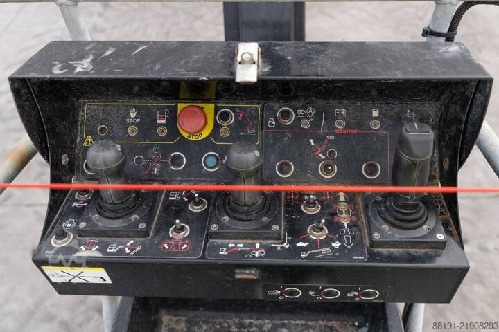 Leddelt teleskopisk arbejdsplatform Manitou 180 ATJ RC
