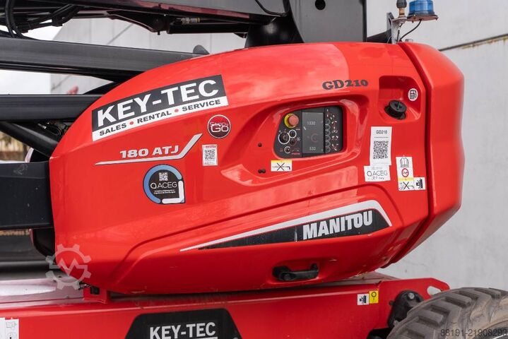 Leddelt teleskopisk arbejdsplatform Manitou 180 ATJ RC