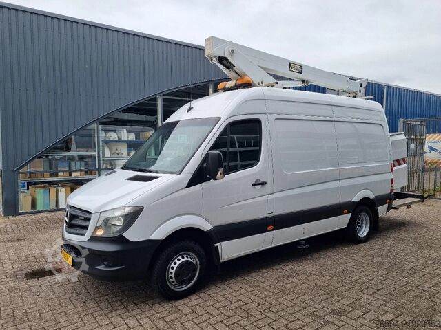 Thang máy Mercedes-Benz Sprinter 516 CDI 14 M Custers Hoogwerker  Hubar...