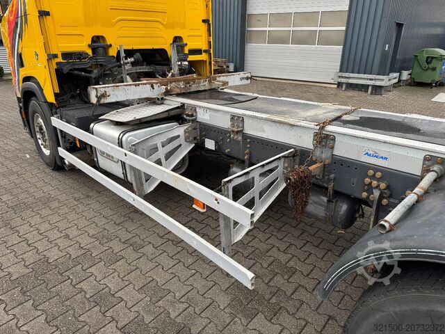 Šasija ar kabīni Scania R650 V8 6x2 WB 4.95mtr Retarder Full Air