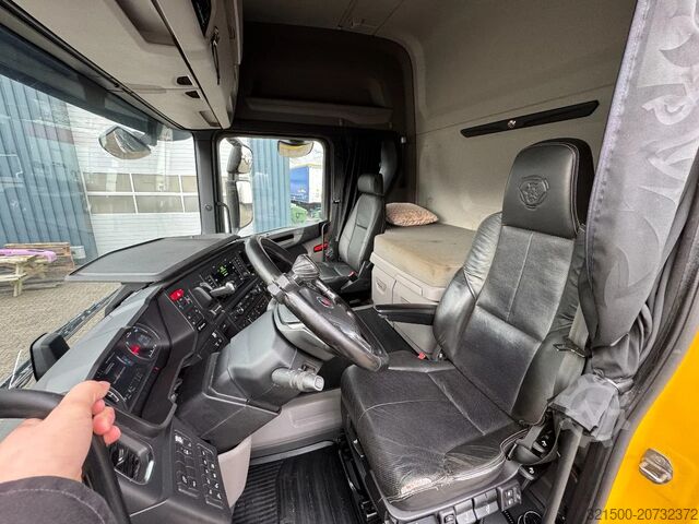 Šasija ar kabīni Scania R650 V8 6x2 WB 4.95mtr Retarder Full Air