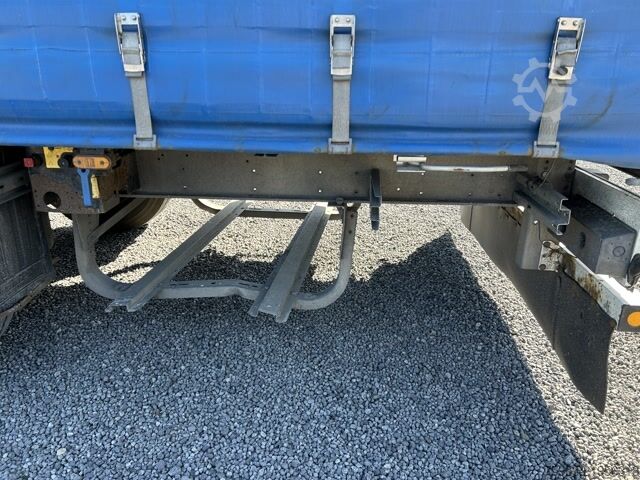 Semirremolque abierto con toldo Schmitz Cargobull SCS 24 Alufelgen Rungentaschen Lasi
