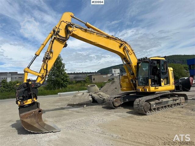 Kāpurķēžu ekskavators Komatsu PC228USLC-10 crawler excavator w/ rototilt and buc