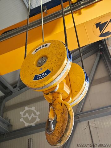 Zwenkkraan Abus overhead crane 15.050 mm x 12,5 ton