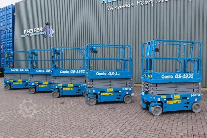 Ножничный подъемник Genie GS1932 E-Drive Several In Stock, 8m Working Height