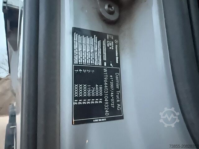 Kipper Mercedes-Benz Arocs 1853 Hydrodrive with 3-axle Schwarzmüller K-Series Steel Tipper