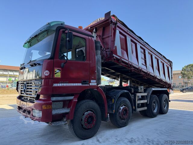 Camión volquete Mercedes-Benz Actros 4148K V8 Kipper 8x4 Euro3 40Ton