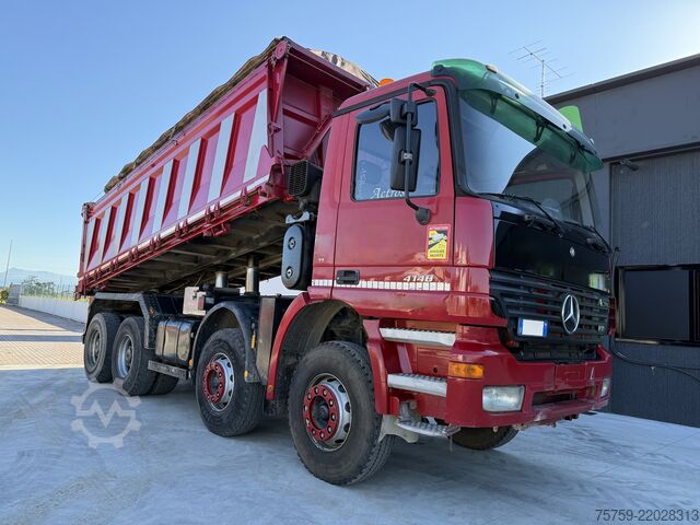 Camión volquete Mercedes-Benz Actros 4148K V8 Kipper 8x4 Euro3 40Ton