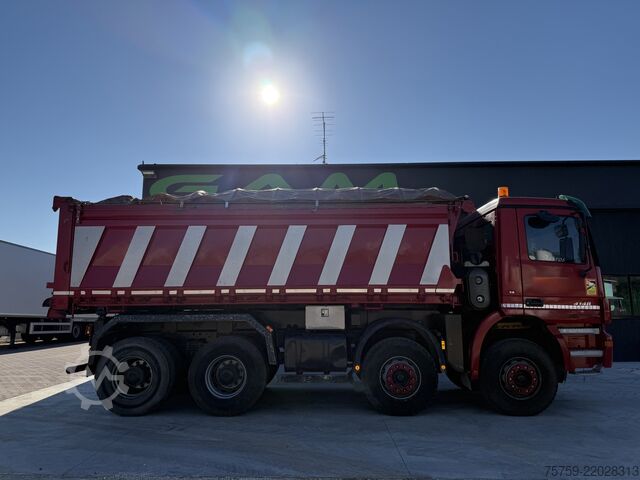 Camión volquete Mercedes-Benz Actros 4148K V8 Kipper 8x4 Euro3 40Ton