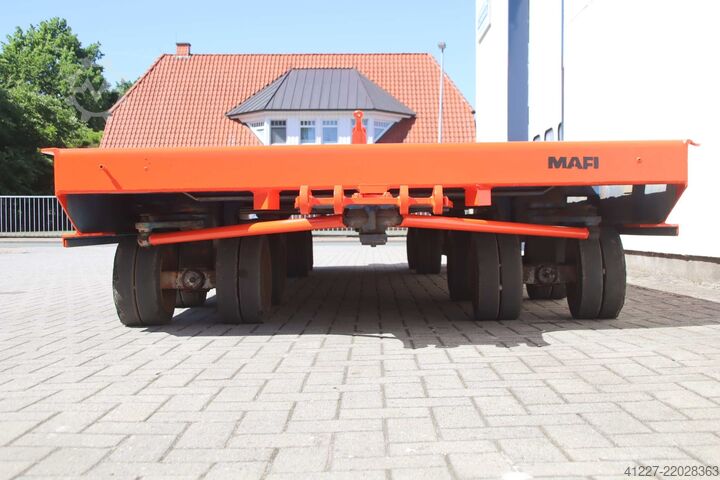 Tungtransportvagn 30 ton MAFI 6300/2500/H750 mm