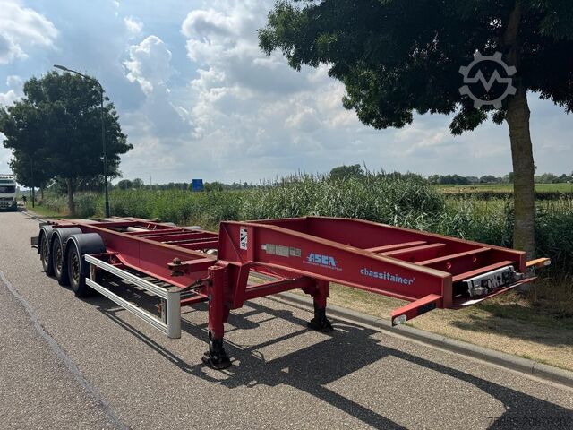 Konteineru pārvadājumi Asca Chassis 20FT Tank lowbed / ADR / SAF Disc