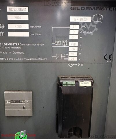 CNC струг GILDEMEISTER NEF 400
