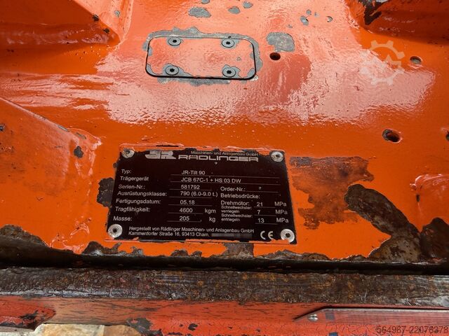 Miniexcavadora JCB 65-R1 Minibagger Powertilt HS03