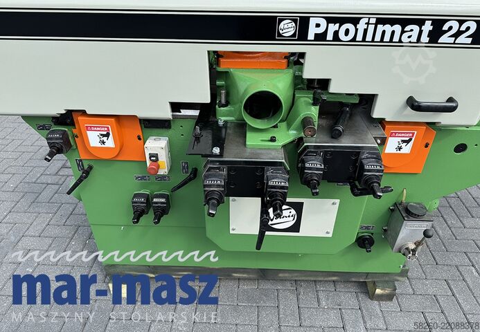 Planer empat sisi WEINIG Profimat 22N