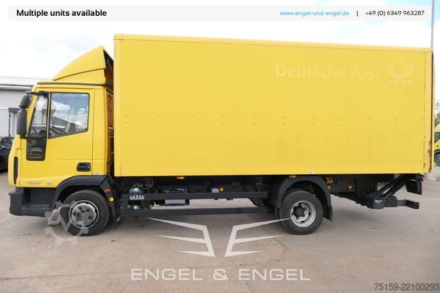 Box van iveco EuroCargo ML 75 E 16 P LBW LUFT AUTOMATIK EURO-5 Koffer-Innenlänge 5,5m