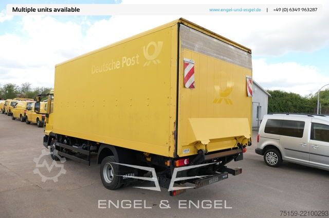 Box van iveco EuroCargo ML 75 E 16 P LBW LUFT AUTOMATIK EURO-5 Koffer-Innenlänge 5,5m