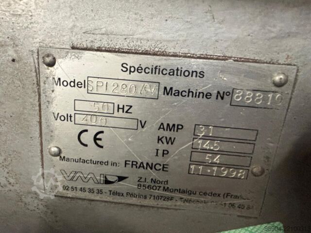 VMI SPI 280 AV Mikser + 1 Kase VMI SPI 280 AV Mixer 