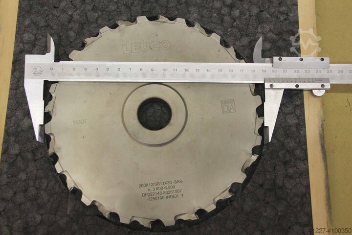 Side milling cutter LEUCO 200X12/SB11X30