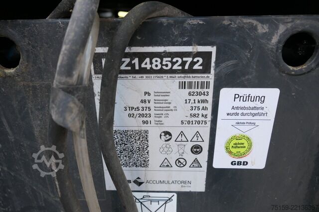 Annan linde P 60 Z Schlepper Batterie Rad