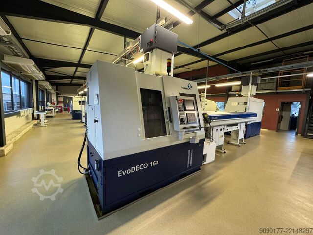 مخرطة CNC TORNOS SA EvoDECO 16a