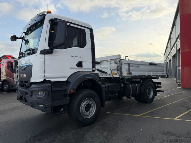 3-stranný sklápač MAN TGS 18.440 4x2 BL MEILLER Krankipper Palfinger