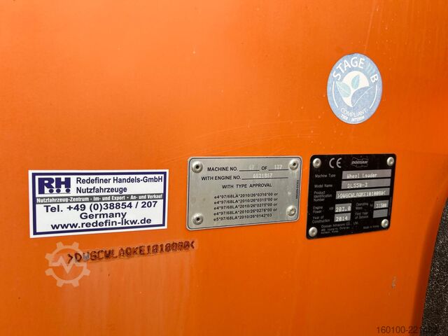 Carregadora de rodas DOOSAN DL 550-3