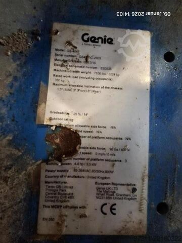 Saxlift Genie GS-4047
