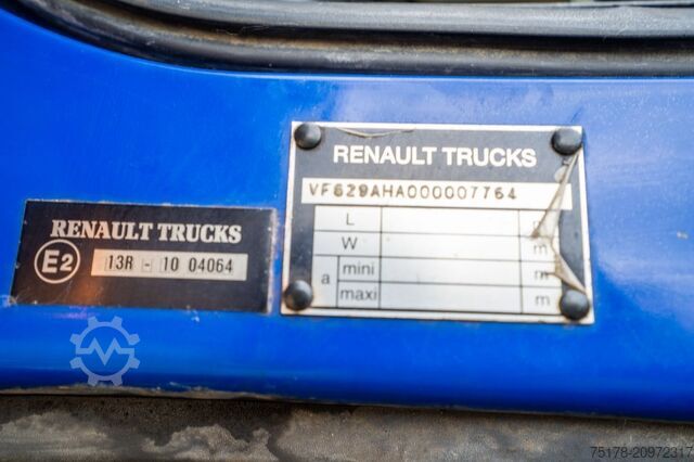 Plandeka RENAULT PREMIUM 320 DXI + DHOLLANDIA 1.5T