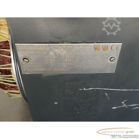 وحدة تحكم Siemens Stator für 1FT6086-1AF71 Servomotor SN: EL695420801002