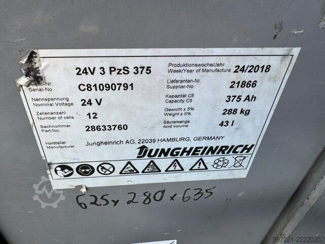 Empilhadores de paletes Jungheinrich ERD 220