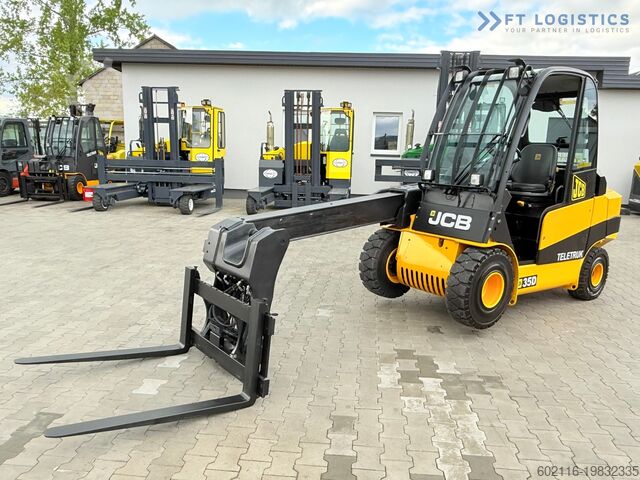 Телескопічний маніпулятор JCB TLT35D / DIESEL / CAB / NEW TYRES / 4450