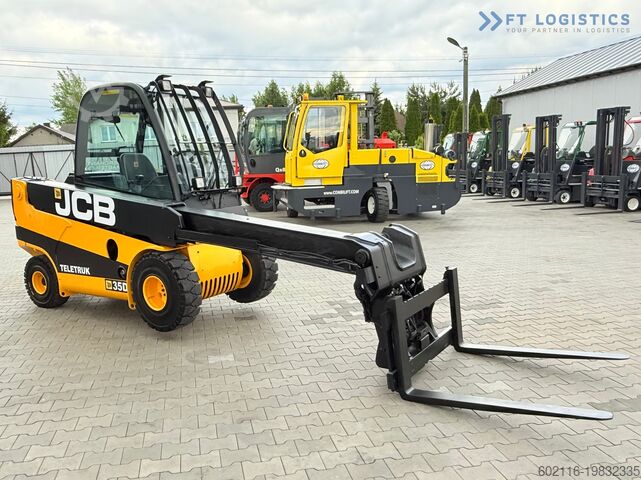 Телескопічний маніпулятор JCB TLT35D / DIESEL / CAB / NEW TYRES / 4450
