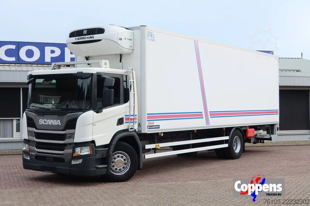 Box body Scania P320 Koel/Vries Bakwagen + DHollandia 2000kg