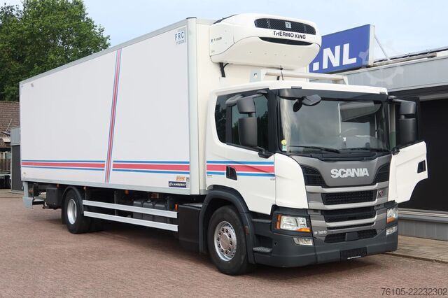 Box body Scania P320 Koel/Vries Bakwagen + DHollandia 2000kg