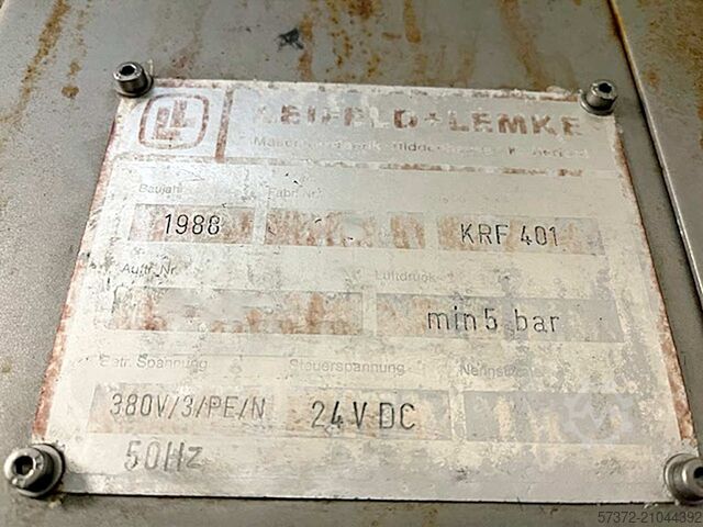 Alus keglu mazgāšanas un pildīšanas sistēma Leifeld und Lemke 20l/30l/50l