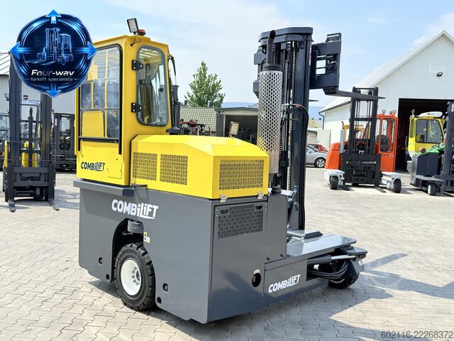4-way forklift Combilift C3000 GAS TRIPLEX 6400 ONLY 953H CABIN