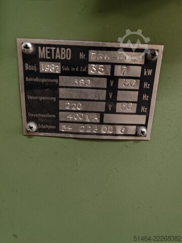 Poetsmachine METABO polierautomat