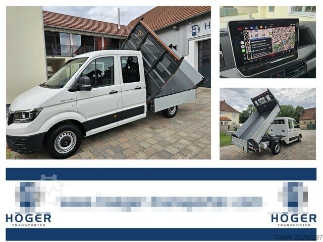 Van MAN TGE 3.180 Doka L3 3-Seiten-Kipper Kamera AHK