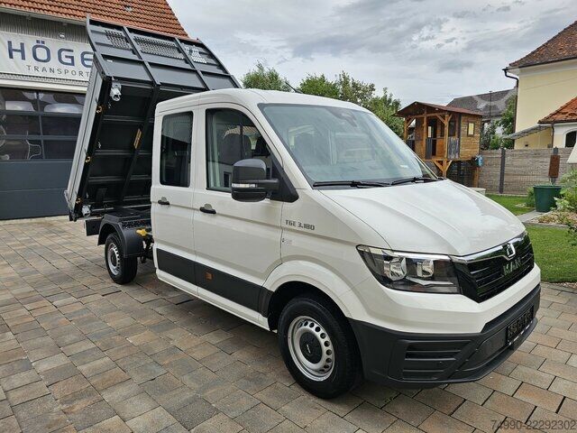 Van MAN TGE 3.180 Doka L3 3-Seiten-Kipper Kamera AHK