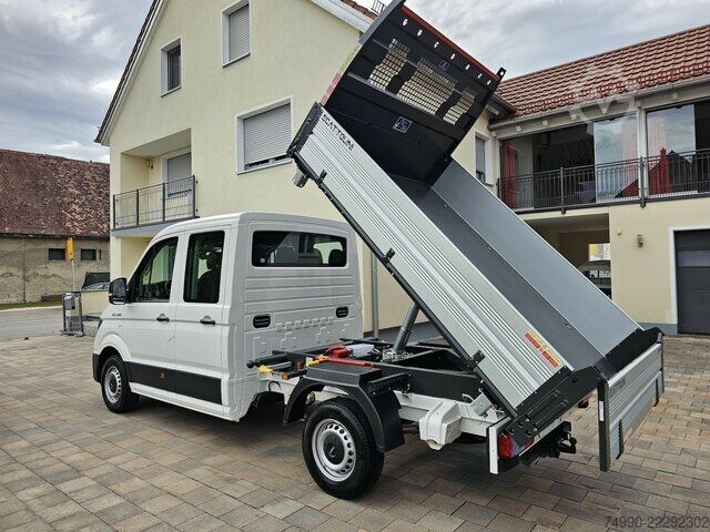 Van MAN TGE 3.180 Doka L3 3-Seiten-Kipper Kamera AHK