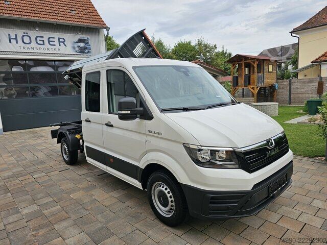 Van MAN TGE 3.180 Doka L3 3-Seiten-Kipper Kamera AHK